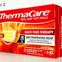 mieng dan nong thermacare heatwraps lower back hip l xl 2 mieng km2b