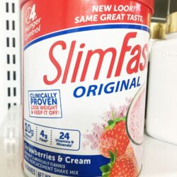 Sữa bột giảm cân vị dâu Slimfast Original Strawberry Cream 364g 9 sua bot giam can vi dau slimfast original strawberry cream 364g ka