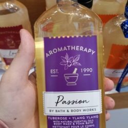 sua tam bath body works aromatherapy passion tuberose ylang ylang 295ml kd