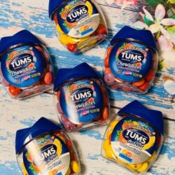 Viên nhai tiêu hóa, tiêu gas Tums Gas Relief Chewy Bites Lemon Strawberry 54 Chewable Tablets 13 vien nhai tieu hoa tieu gas tums gas relief chewy bites lemon strawberry 54 chewable tablets ke