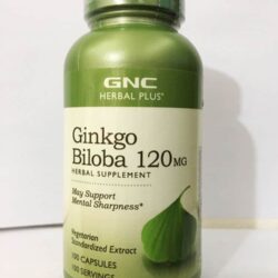 Viên uống bổ não GNC Ginkgo Biloba 120mg 100 Capsules 7 vien uong bo nao gnc ginkgo biloba 120mg 100 capsules 090524 ka