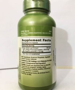 vien uong bo nao gnc ginkgo biloba 120mg 100 capsules 090524 kb