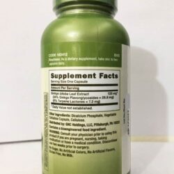 Viên uống bổ não GNC Ginkgo Biloba 120mg 100 Capsules 8 vien uong bo nao gnc ginkgo biloba 120mg 100 capsules 090524 kb