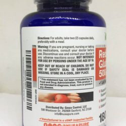 Viên uống chống oxy hóa NusaPure Reduced Glutathione 500mg 180 Capsules 12 vien uong chong oxy hoa nusapure reduced glutathione 500mg 180 capsules 300724 kc