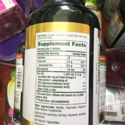 vien uong dau ca tro tim sang mat natures bounty fish oil 1200mg 320 softgels kc