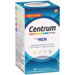 vitamin cho nam centrum for men 90 tablets kna