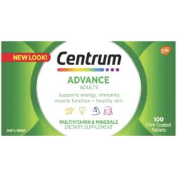 Vitamin cho người trưởng thành Centrum Advance For Adults 100 Tablets 8 vitamin cho nguoi truong thanh centrum advance for adults 100 tablets knc