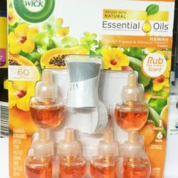 Bộ tinh dầu thơm cắm điện Air Wick Hawaii Essential Oil 1 Warmer + 6 Refills 6 bo tinh dau thom cam dien air wick hawaii essential oil 1 warmer 6 refills ka
