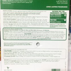 Bộ tinh dầu thơm cắm điện Air Wick Hawaii Essential Oil 1 Warmer + 6 Refills 7 bo tinh dau thom cam dien air wick hawaii essential oil 1 warmer 6 refills kb