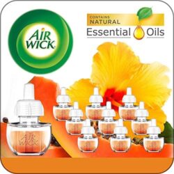 Bộ tinh dầu thơm cắm điện Air Wick Hawaii Essential Oil 1 Warmer + 6 Refills 8 bo tinh dau thom cam dien air wick hawaii essential oil 1 warmer 6 refills kd
