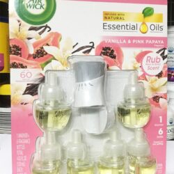 bo tinh dau thom cam dien air wick vanilla pink papaya essential oil 1 warmer 6 refills ka