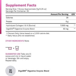 bot protein collagen physicians choice collagen peptides 246g kh