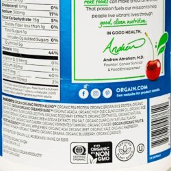 Bột protein Orgain Sport Protein Vanilla 912g 14 bot protein orgain sport protein vanilla 912g knf