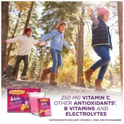 Bột sủi C tăng đề kháng cho bé Emergen-C Kidz Vitamin C 250mg Fruit Punch 30 gói 9 bot sui c tang de khang cho be emergen c kidz vitamin c 250mg fruit punch 30 goi ka