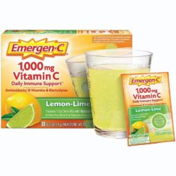 Bột sủi C tăng đề kháng Emergen-C Vitamin C 1000mg Lemon Lime 30 gói 7 bot sui c tang de khang emergen c vitamin c 1000mg lemon lime 30 goi ka