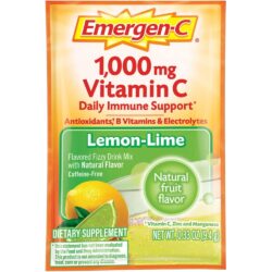 Bột sủi C tăng đề kháng Emergen-C Vitamin C 1000mg Lemon Lime 30 gói 9 bot sui c tang de khang emergen c vitamin c 1000mg lemon lime 30 goi kc