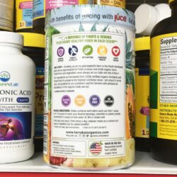 bot trai cay va rau cu qua terra kai organics juce tropical fusion 405g kd