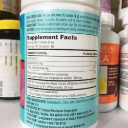 Bột uống Magie và Sâm Ấn Độ Trunature Magnesium & Ashwagandha Drink Mix 340g 7 bot uong magie va sam an do trunature magnesium ashwagandha drink mix 340g kb