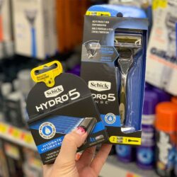 dao cao rau schick hydro 5 sense razor 1 handle 2 cartridges ke