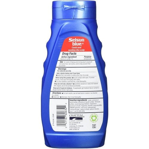 Dầu gội ngăn gàu Selsun Blue Medicated with Menthol Maximum Strength 325ml 9 dau goi ngan gau selsun blue medicated with menthol maximum strength 325ml kb