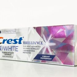 Kem đánh răng Crest 3D White Brilliance Toothpaste 116g (Vibrant Peppermint) 18 kem danh rang crest 3d white brilliance advanced freshness 116g kng