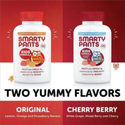 keo bo da vitamin omega cho tre em smarty pants kids complete 120 vien cherry berry kd