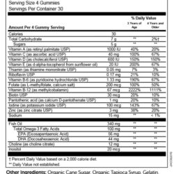 keo bo da vitamin omega cho tre em smarty pants kids complete 120 vien cherry berry ke