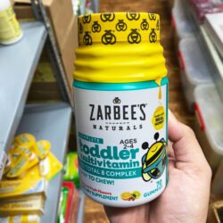 Kẹo dẻo bổ sung đa vitamin cho trẻ Zarbee’s Toddler Multivitamin Total B Complex 70 Gummies 13 keo deo bo sung da vitamin cho tre zarbees toddler multivitamin total b complex 70 gummies ka