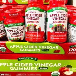 Kẹo dẻo giấm táo Nature’s Truth Organic Apple Cider Vinegar Gummies 500mg 120 Gummies 15 keo deo giam tao natures truth apple cider vinegar gummies 120 gummies 240525 ka