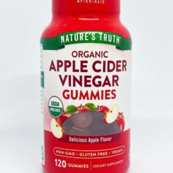 Kẹo dẻo giấm táo Nature’s Truth Organic Apple Cider Vinegar Gummies 500mg 120 Gummies 9 keo deo giam tao natures truth apple cider vinegar gummies 120 gummies 240525 kf