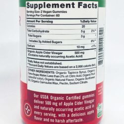 Kẹo dẻo giấm táo Nature’s Truth Organic Apple Cider Vinegar Gummies 500mg 120 Gummies 14 keo deo giam tao natures truth apple cider vinegar gummies 120 gummies 240525 kl