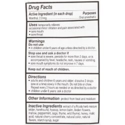 keo thong co mat hong ricola cherry honey 24 vien ka