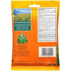 Kẹo thông cổ, mát họng Ricola Honey-Herb 24 viên 6 keo thong co mat hong ricola honey herb 24 vien kr