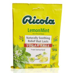 Kẹo thông cổ, mát họng Ricola không đường Ricola Lemon Mint Sugar Free 19 viên 6 keo thong co mat hong ricola khong duong ricola lemon mint sugar free 19 vien ka