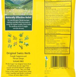 Kẹo thông cổ, mát họng Ricola không đường Ricola Original Swiss Herb Sugar Free 19 viên 7 keo thong co mat hong ricola khong duong ricola original swiss herb sugar free 19 vien kb