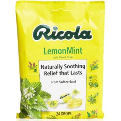 Kẹo thông cổ, mát họng Ricola Lemon Mint 24 viên 6 keo thong co mat hong ricola lemon mint 24 vien kb