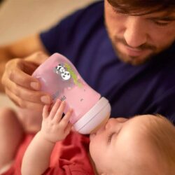 Set 3 bình sữa Philips Avent Natural Pink Panda 1m+ 260ml 15 set 3 binh sua philips avent natural pink panda 1m 260ml kf