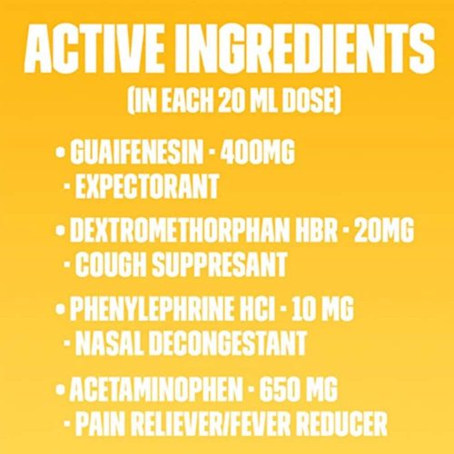 Siro giảm cảm cúm ngày và đêm Mucinex Fast-Max Cold Flu + NightShift 180ml x3 chai 25 siro giam cam cum ngay va dem mucinex fast max cold flu nightshift 180ml x3 chai krnwd