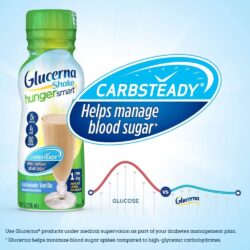 Sữa Glucerna nước cho người tiểu đường Glucerna Hunger Smart Vanilla 296ml x 12 chai 11 sua glucerna nuoc cho nguoi tieu duong glucerna hunger smart vanilla 296ml x 12 chai kb