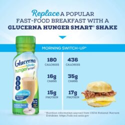 Sữa Glucerna nước cho người tiểu đường Glucerna Hunger Smart Vanilla 296ml x 12 chai 12 sua glucerna nuoc cho nguoi tieu duong glucerna hunger smart vanilla 296ml x 12 chai ke