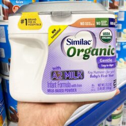Sữa Similac chống đầy hơi nôn trớ Similac Organic Gentle with A2 Milk Infant Formula 658g 10 sua similac chong day hoi non tro similac organic gentle with a2 milk infant formula 658g kf