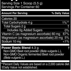 Sữa tăng cuờng năng lượng Nature Fuel Power Beets Circulation Superfood 60 Servings 330g 14 sua tang cuong nang luong nature fuel power beets circulation superfood 60 servings kf