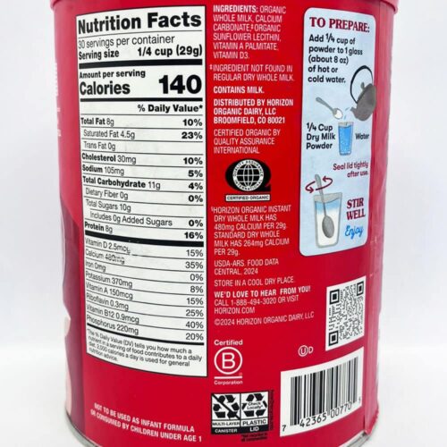 sua tuoi nguyen kem dang bot horizon organic dry whole milk 870g 030426 ke