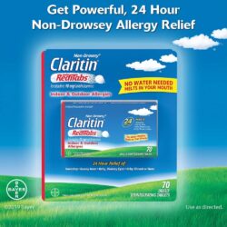 Viên ngậm chống dị ứng Claritin RediTabs 10 mg Non-Drowsy 70 viên 7 vien chong di ung claritin reditabs 10 mg non drowsy 70 vien ka