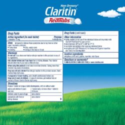 Viên ngậm chống dị ứng Claritin RediTabs 10 mg Non-Drowsy 70 viên 6 vien chong di ung claritin reditabs 10 mg non drowsy 70 vien kb