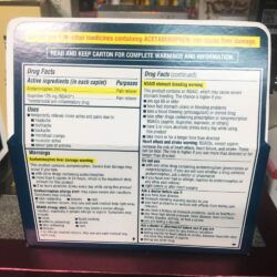 Viên giảm đau Advil Dual Action Acetaminophen 250mg Ibuprofen 125mg 216 Caplets 16 vien giam dau advil dual action acetaminophen 250mg ibuprofen 125mg 216 caplets kk