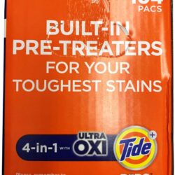 Viên giặt Tide Pods Ultra Oxi 104 viên (Hộp giấy 3.09kg) 7 vien giat tide pods ultra oxi 104 vien 308kg 3 09kg knb