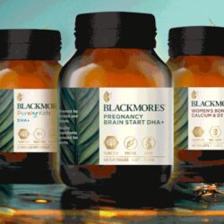 Viên uống DHA cho bà bầu Blackmores Pregnancy Brain Start DHA+ 50 Capsules 19 vien nhai dha cho tre em blackmores purely kids dha 50 chewable soft capslues kl