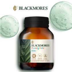 vien nhai dha cho tre em blackmores purely kids dha 50 chewable soft capslues ko