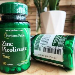 Viên uống bổ sung kẽm Puritan’s Pride Zinc Picolinate 25mg 100 Caplets 9 vien uong bo sung kem puritans pride zinc picolinate 25mg 100 caplets kd